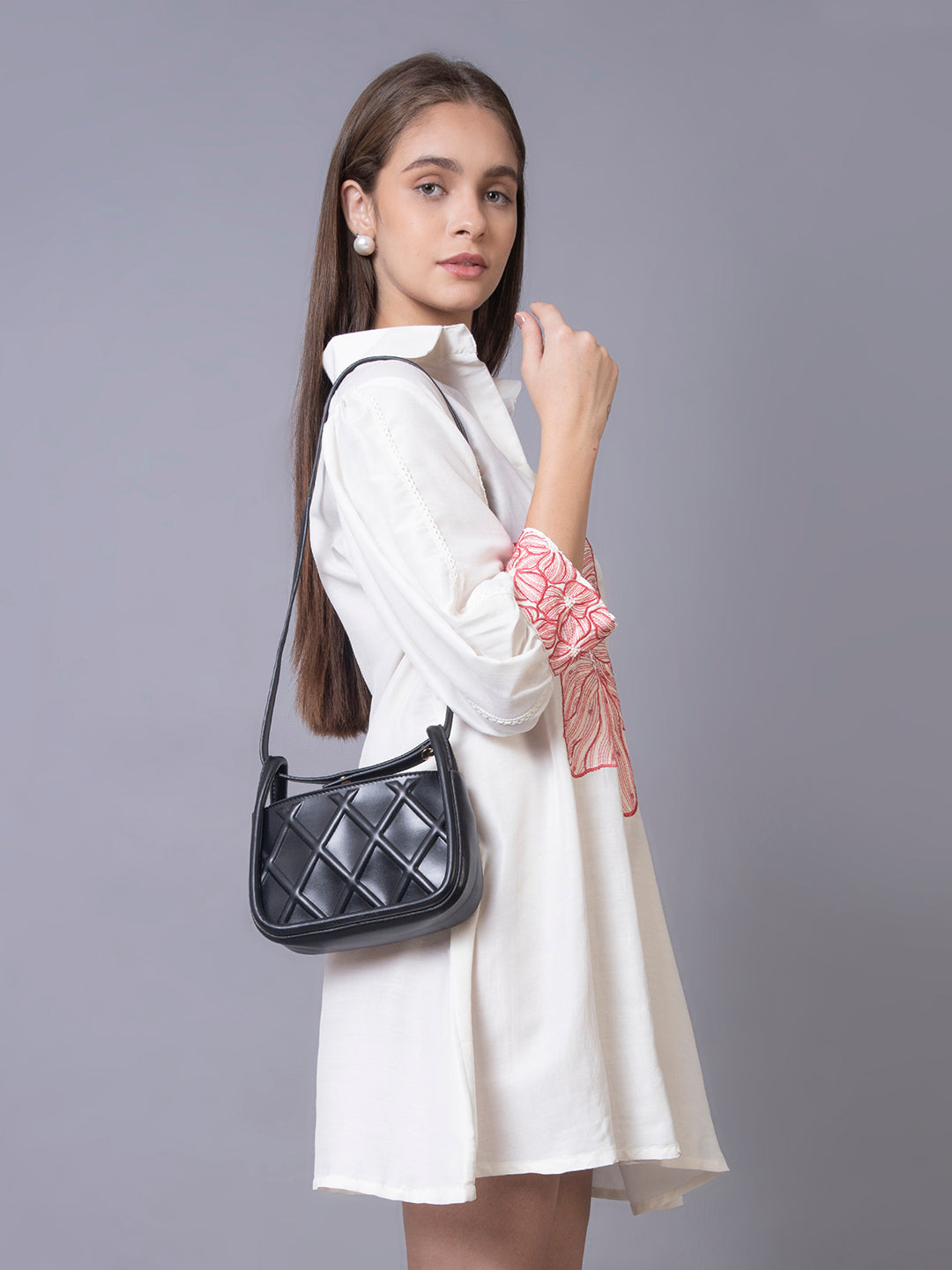 Filauri Quilted Sling Bag