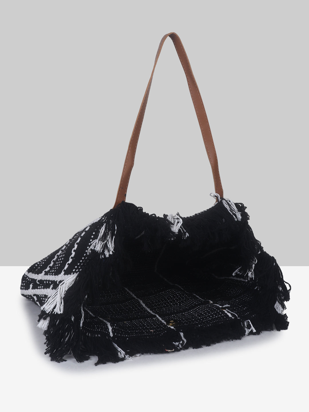 Filauri Fringed Cotton Tote Bag