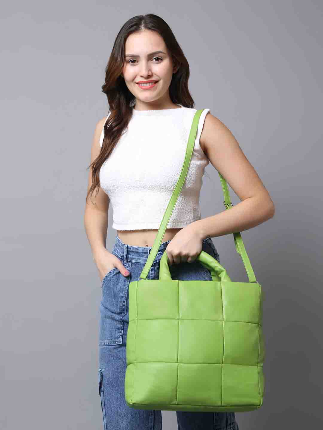 Filauri PlushPad Quilted Tote Bag