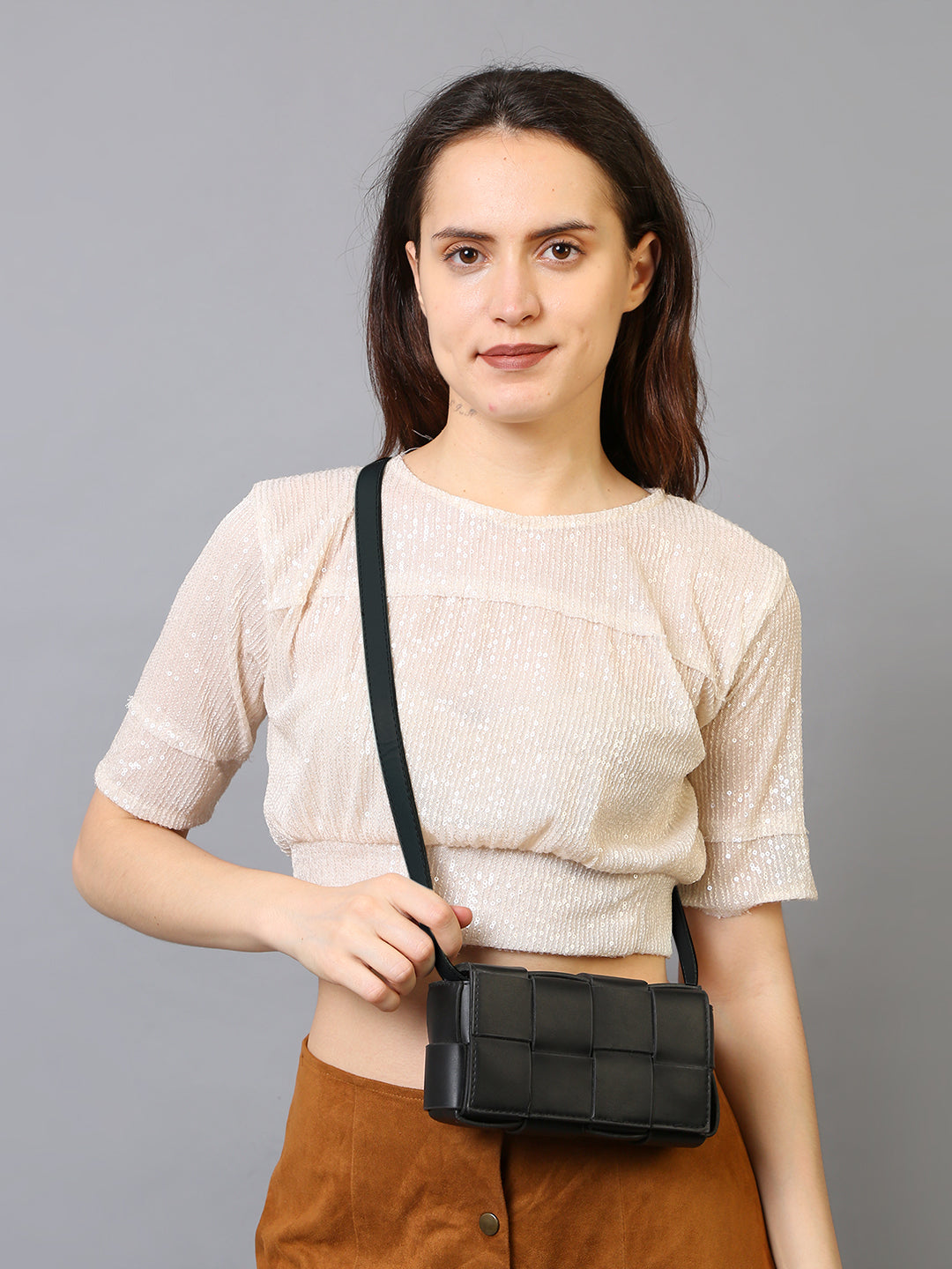 Filauri Woven Texture Sling Bag Collection