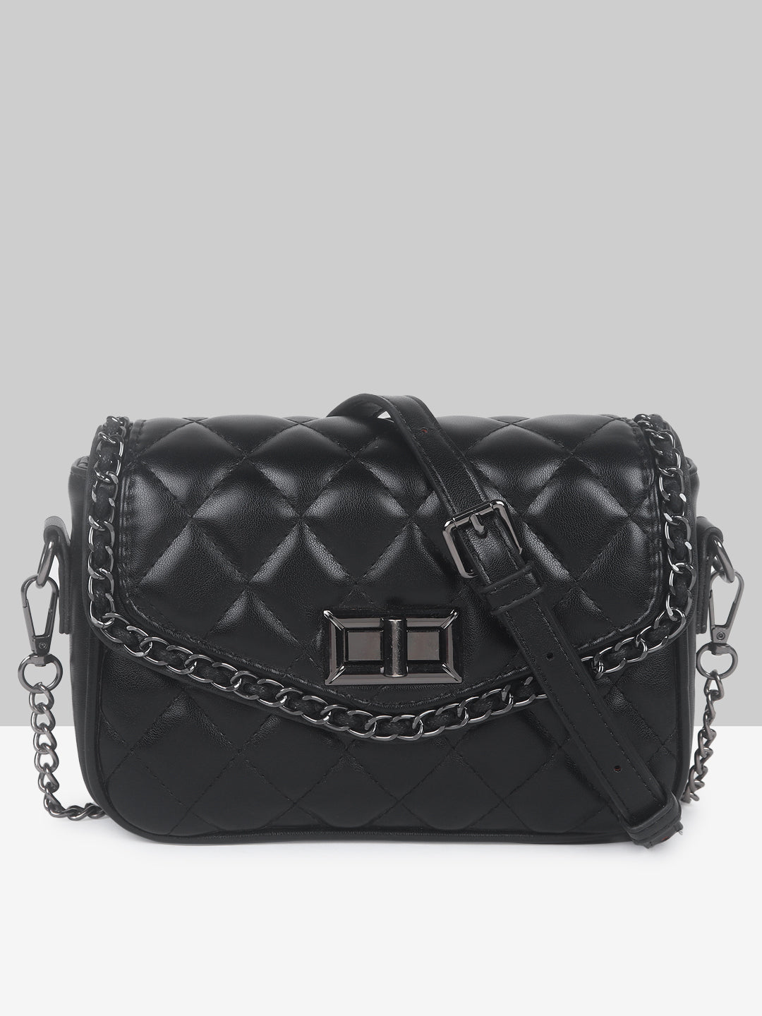 Filauri Quilted Chain Sling Bag