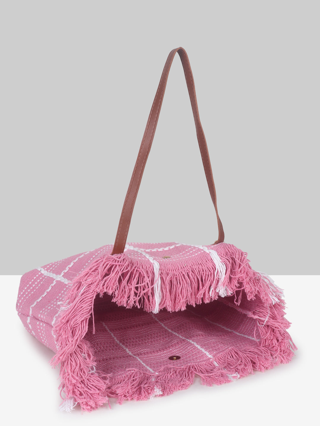 Filauri Fringed Cotton Tote Bag