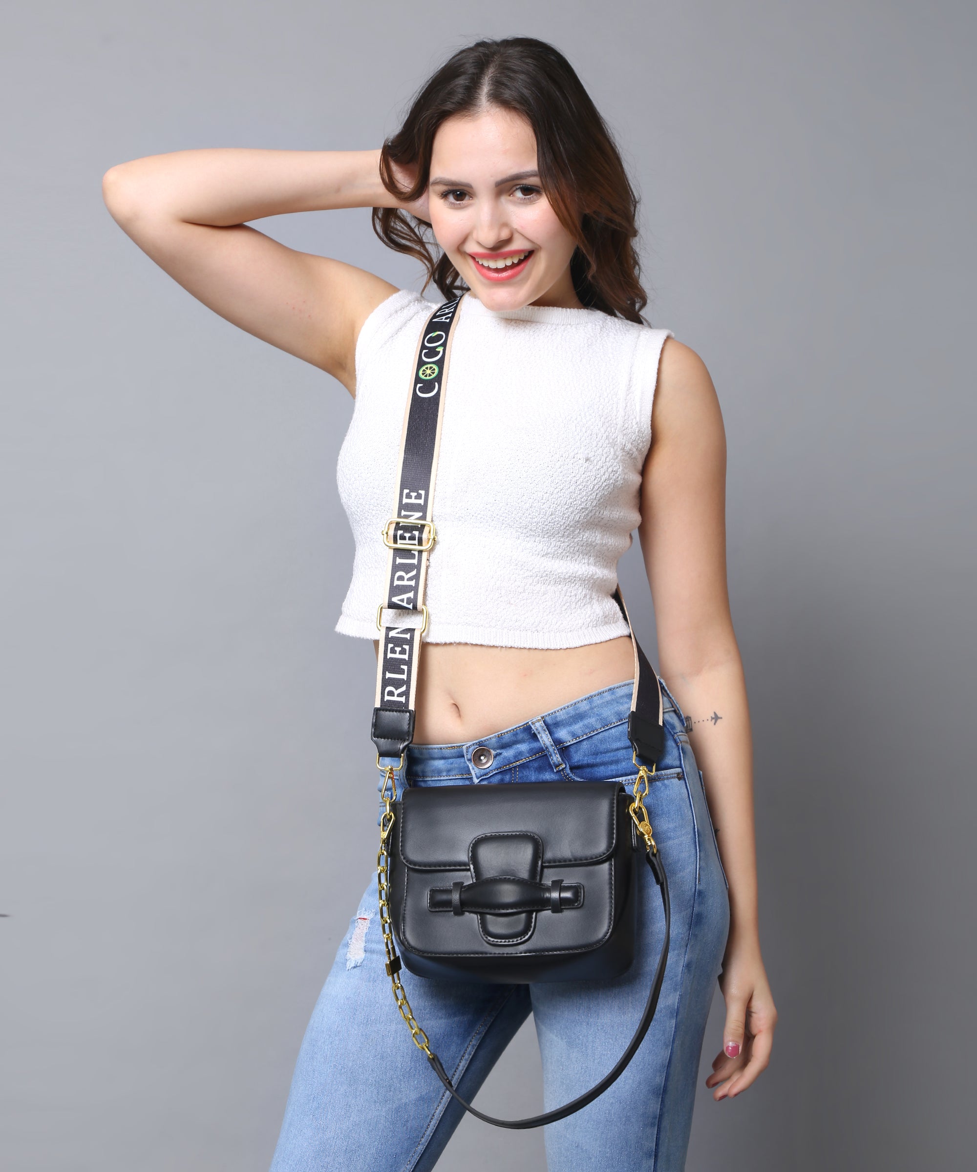 Filauri Stylish Chain Strap Sling Bag