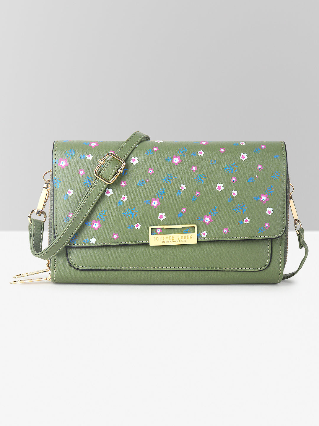 Filauri Floral Elegance Crossbody Bag