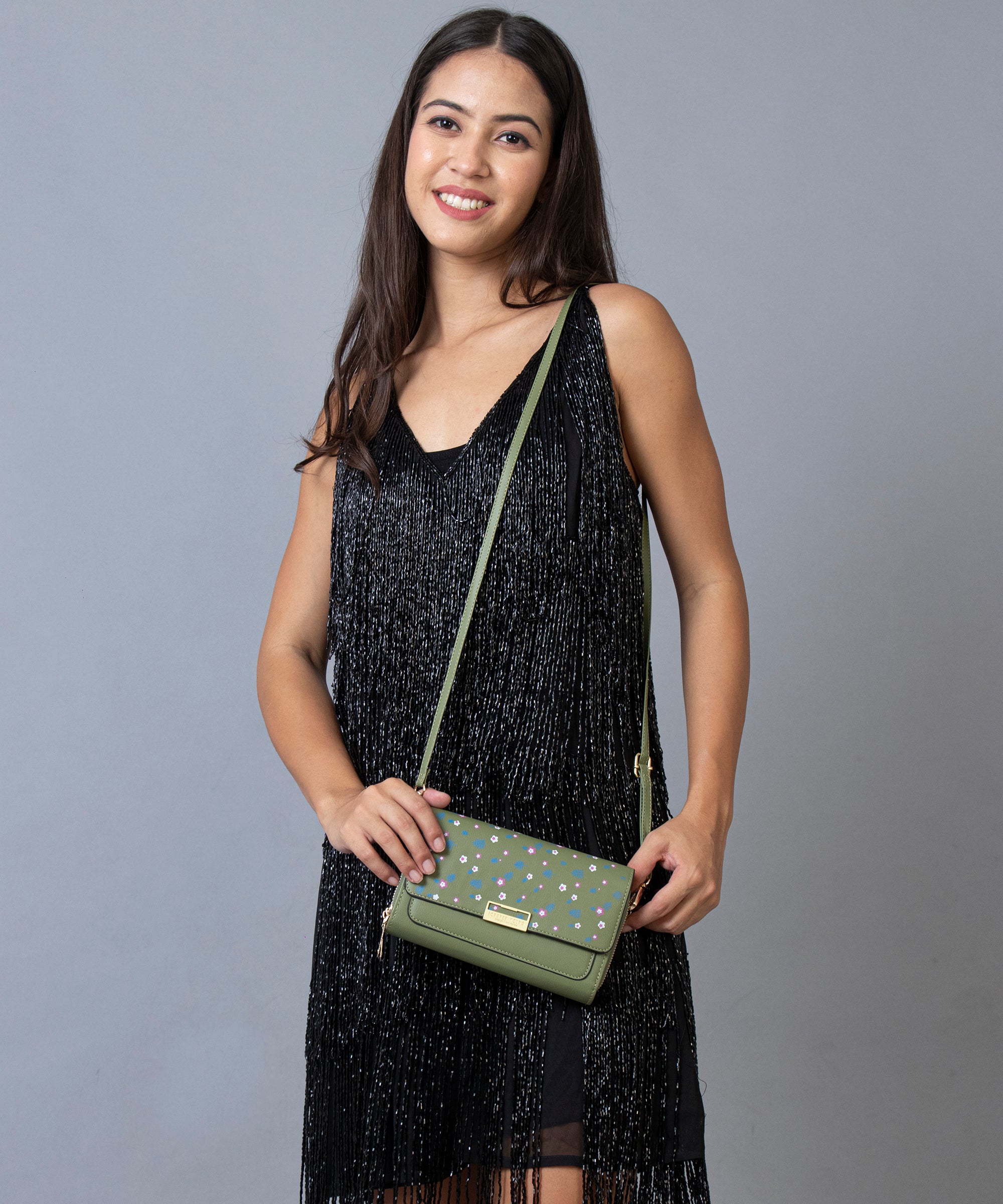 Filauri Floral Elegance Crossbody Bag