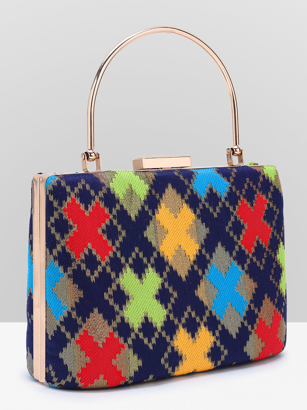 Filauri ColorBurst Embroidered Clutch