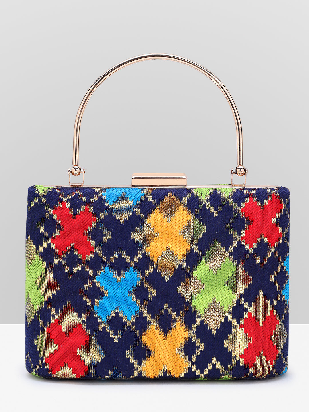 Filauri ColorBurst Embroidered Clutch