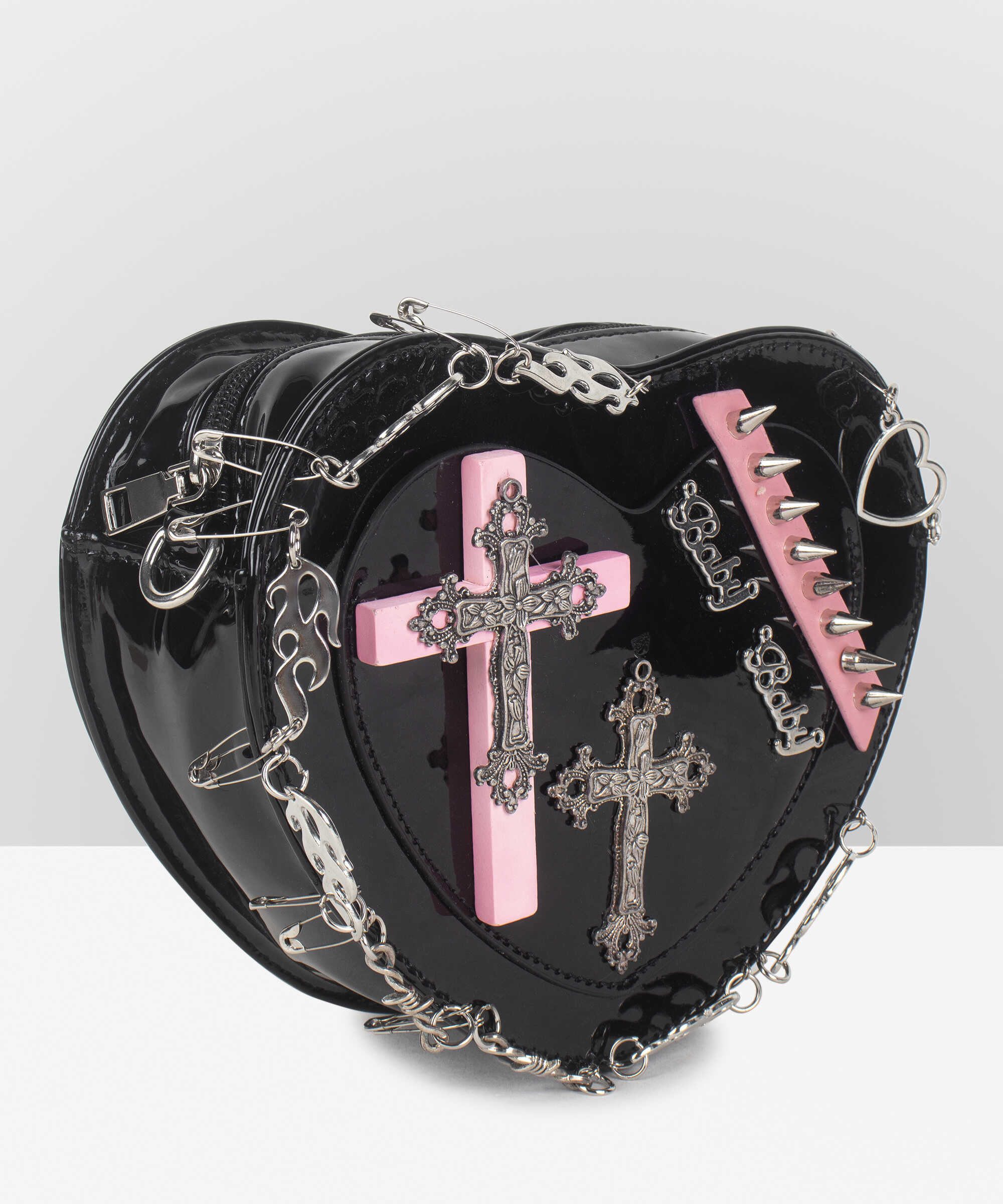 Filauri Rebel Heart Punk Crossbody Bag